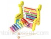 Abacus multifonctionnel instrument en bois préscolaire calcul pour enfants cadeaux tout-petits