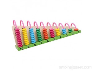 Apprendre Abacus Toy Math nombres Compter jouets Matériel de manipulation intérieurs et extérieurs Beads jouets éducatifs pour les enfants en bas âge Enfants Toy Abacus enfants