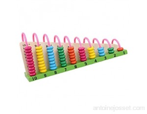 Apprendre Abacus Toy Math Nombres de comptage Perles d'éducation Matériel de manipulation des jouets pour les tout-petits enfants Abacus Toy