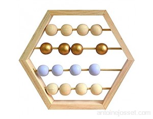 brain game Boulier en bois à 6 côtés pour enfant - Cadeau d'éducation précoce - Couleur : C