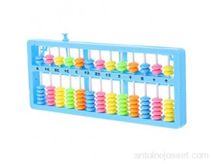 VILLCASE 13 chiffres en plastique chinois Abacus Aritmetica pour enfants instrument de calcule numéro précoce éducatif du développement jouet