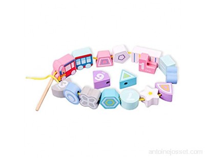 YLiansong-home Activité Cube Perle Maze Bead Maze Jouet Jouet Roller Coaster Preschool Jouets Éducatifs précoces Cadeau pour Enfant Enfants garçons Filles Cube d\'activité en Bois