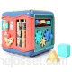 Cube d'activité jouets d'éveil et de développement précoce - Trieur de formes 6 en 1 - Jouet éducatif - Cadeau pour garçon et fille de 1 an
