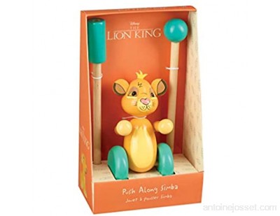 Orange Tree Toys Disney Lion King Simba Push Along Boîte