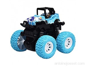 Toyvian Jouet de traction pour enfants - Jouet de traction - Pour voiture - 4 x 4 - Push go - Bleu