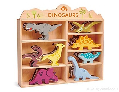DAM - Set d\'animaux en Bois : Dinosaures