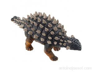 NUOBESTY Figurine de dinosaure modèle Ankylosaurus Dinosaure Figurine d'action Jurassic World Park Dino Jouet Science Jouet éducatif pour enfant Fête Bleu