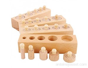 Gobesty Jeu de jouets Montessori pour enfants pour le développement précoce et la formation