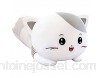 Dingyue Coussin en peluche pour chat - Extensible - Cadeau pour enfants - 50 cm de long