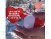 Kit d\'outils de fabrication de boules de neige en forme de cœur - Moule en plastique pour boules de neige - Jouet de neige en forme de cœur