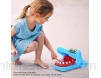 Jouet amusant en forme de bouche de crocodile - Jouet amusant pour enfants - Bleu