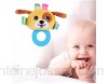 Bébé morsure hochets balle saisissant bébé balle mignon en peluche tissu doux hochets à la main jouets éducatifs infantile bébé confort jouets de couchage - multicolore mélangé