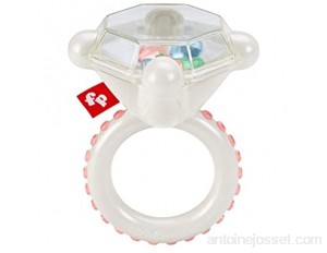 Fisher-Price Mon Hochet de Dentition Bague anneau et jouet bébé 3 mois et plus GJD35