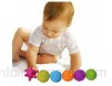 Aofocy Jeu de boules sensorielles Premium Baby Soft Balls jouets éducatifs balle de massage