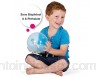 BSM Edushape- Ballon Souple Transparent Arc en Ciel Jouet D\'Eveil Ed 705373
