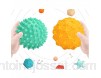 Hainice Baby Sensory Balles Souple texturé Boules Multi Forme Jouets pour bébé coloré Squeeze Balle Jouet Boule de Massage B279-8 Type