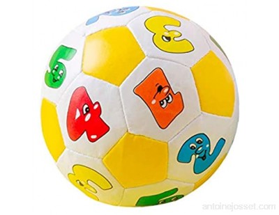 Mini Jouet Balle Souple pour L\'apprentissage Bébé Jouets Éducatifs pour Enfants Couleurs Nombre Rubber Ball