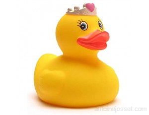Duckshop - Canard de bain type princesse - Canard couinant - L : 7 5 cm