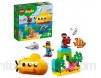 LEGO 10910 Duplo Wild Animals L’Aventure en sous-Marin- Jouet pour Le Bain avec Bulles d\'air pour Enfants de 2 Ans