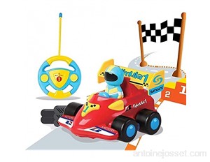 PowerLead Remote Control Car Kids Gift Voiture Télécommandée Avec Musique RC Cartoon Voitures Télécommandées Pour Tout-petits et Enfants Voiture Jouet Pour Enfants de 3 à 8 ans
