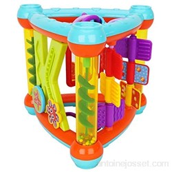 Toyland® - Mon Premier Triangle d'activités - Apprentissage et Divertissement sur 5 côtés - Jouets pour bébé - 6m +
