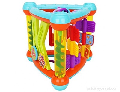 Toyland® - Mon Premier Triangle d\'activités - Apprentissage et Divertissement sur 5 côtés - Jouets pour bébé - 6m +