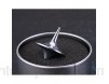 no brand AT Vintage Totem Accurate Spinning Top Zinc Alloy Silver Inexpensive Gift New