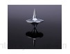 no brand AT Vintage Totem Accurate Spinning Top Zinc Alloy Silver Inexpensive Gift New