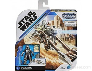 Collect Flotte de Mission Star Wars - Le Mandalorian et l'enfant - Speeder Bike et 2 Figurines de 2 5 Pouces! Protégez l'enfant!