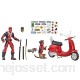 Hasbro Marvel E4702 Legends Series 6" Deadpool with Scooter E4702AS00