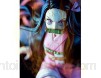 HEIMAOMAO Figurine Demon Slayer Combat Version Kamado Nezuko Belle Girl Anime Figure Model Statue / PVC Matériau Image statique/Anime Fans et Otaku Favorite\'s Collections Ornements / Jouet adulte