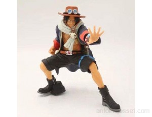 HEIMAOMAO One Piece Desert Chapter Koa Art King Modeling Portgas·D· Ace Figurine de personnage en PVC de dessin animé Figurine de jeu de figurines ornements pour fans d'anime Cadeau