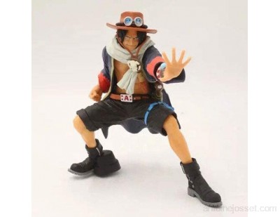 HEIMAOMAO One Piece Desert Chapter Koa Art King Modeling Portgas·D· Ace Figurine de personnage en PVC de dessin animé Figurine de jeu de figurines ornements pour fans d\'anime Cadeau