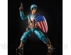 Marvel 80e anniversaire Legends Series - Edition Collector - Figurine 15 cm et moto Captain America