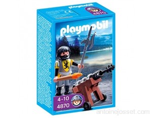Playmobil - 4870 - Jeu de construction - Canonnier des chevaliers du Lion