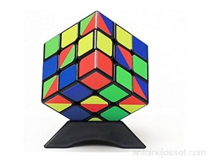 EasyGame Magic Cube 3x3x3 Facile tournant Arc-en-Ciel Speed Cube Puzzle B