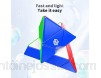 FunnyGoo Ganspuzzle GAN 3x3 M m-m-AG-Net-IC Pyramid GAN Pyraminx M Triangle Magic Cube Core Positioning Standard Edition avec NO GES + pièce + Un Sac Cube et Un Support