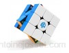 GAN 354 M v2 Cube de Vitesse Magnétique 3x3 Stickerless Cube Magique Gan354M ver.2020 Puzzle Jouet pour Enfants et Petites Mains