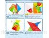 HXGL-Drum Twisty Cube Set Magic Cube Speed ​​Cube Tournage Rapide et Lisse - Puzzles givrés sans Autocollant Solide et Durable Jouet de Jeux 3D pour garçon Fille Cadeau pour Enfant Adulte