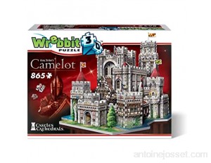 Puzzle 3D Château de Camelot du Roi Arthur 865 pièces Wrebbit
