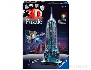 Ravensburger - Puzzle 3D - Building - Empire State Building illuminé - 12566