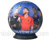 Ravensburger- Puzzle 3D Rond 72 pièces-Fédération Française de Football 4005556111701 Multicolore 13 cm