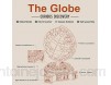 Robotime Le Globe Puzzle 3D 567 pièces en Bois Auto-Assembler Kits de modèle de Construction de Puzzle avec casier Secret décoration de la Maison Cadeau pour Enfants et Adultes