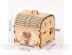 Tigeryang 3D boîte à musique classique en bois modèle d\'assemblage stéréo bricolage Kit de Construction en bois puzzle mécanique découpé au Laser pour adultes et enfants