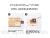 Tigeryang 3D boîte à musique classique en bois modèle d\'assemblage stéréo bricolage Kit de Construction en bois puzzle mécanique découpé au Laser pour adultes et enfants