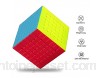 TOYESS Cube Magique 7x7 Stickerless Speed Magic Cube 7x7x7 Jouet Cadeau Emballage pour Enfants et Adultes sans Autocollant