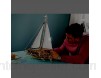UGEARS Trimaran Merihobus Modèle 3D en Bois - Puzzle A Encastrement Adulte Miniature Mécanique Puzzle à Construire Jeu Educatif Enfant Écologique et Amusant De Collection.