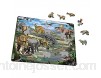 Larsen FH31 Les Dinosaures de la période crétacée Puzzle Cadre avec de 65 pièces