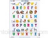 Larsen LS826 Apprendre l\'alphabet: 26 Lettres majuscules édition Français Puzzle Cadre avec de 26 pièces