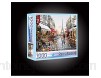 CofunKool 1000 Pièces Jigsaw Puzzle pour Adultes Paris Rue Tour Eiffel